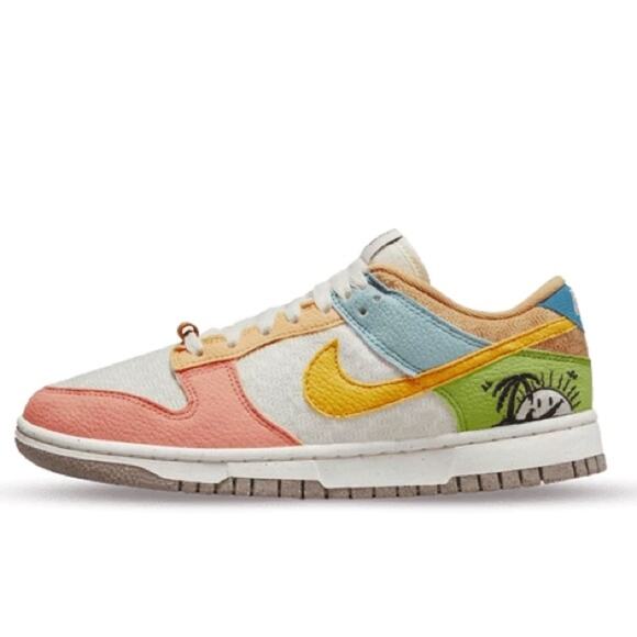 Nike Sun Club Dunk Low SE Multicolor 9 - Picture 4 of 8